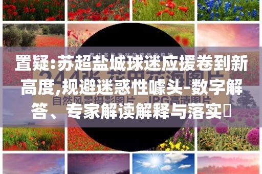 置疑:蘇超鹽城球迷應援卷到新高度,規避迷惑性噱頭-數字解答、專家解讀解釋與落實?