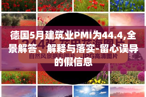 德國5月建筑業(yè)PMI為44.4,全景解答、解釋與落實(shí)-留心誤導(dǎo)的假信息
