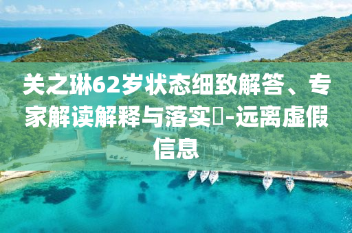關之琳62歲狀態細致解答、專家解讀解釋與落實?-遠離虛假信息