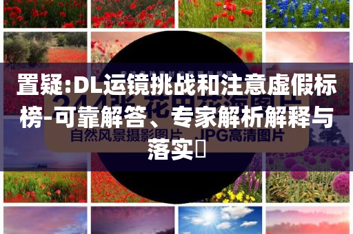 置疑:DL運鏡挑戰和注意虛假標榜-可靠解答、專家解析解釋與落實?
