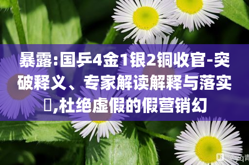 暴露:國乒4金1銀2銅收官-突破釋義、專家解讀解釋與落實?,杜絕虛假的假營銷幻