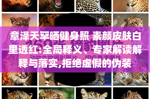 章澤天罕曬健身照 素顏皮膚白里透紅:全局釋義、專家解讀解釋與落實,拒絕虛假的偽裝