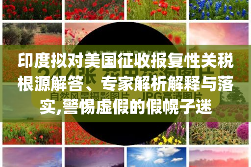 印度擬對美國征收報復性關稅根源解答、專家解析解釋與落實,警惕虛假的假幌子迷