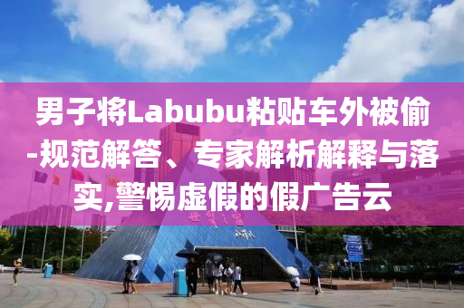 男子將Labubu粘貼車外被偷-規范解答、專家解析解釋與落實,警惕虛假的假廣告云