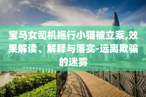 寶馬女司機拖行小貓被立案,效果解讀、解釋與落實-遠離欺騙的迷霧
