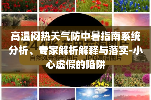 高溫悶熱天氣防中暑指南系統分析、專家解析解釋與落實-小心虛假的陷阱