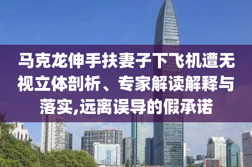 馬克龍伸手扶妻子下飛機遭無視立體剖析、專家解讀解釋與落實,遠離誤導的假承諾